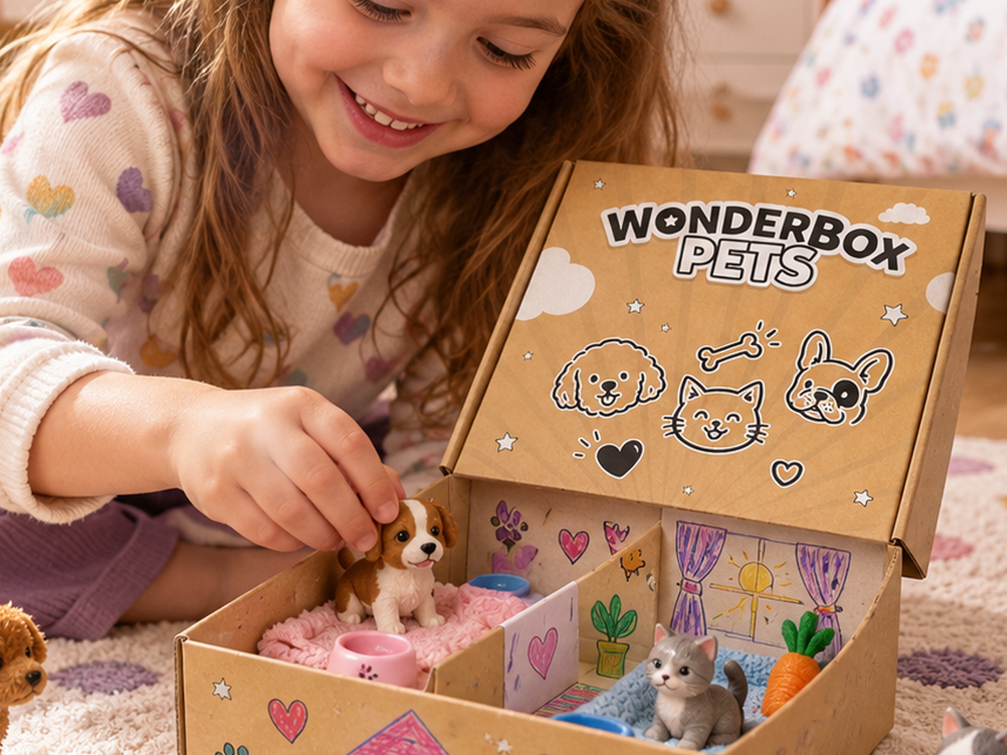 Misión 01 de WONDERBOX PETS: MI REFUGIO DE MASCOTAS